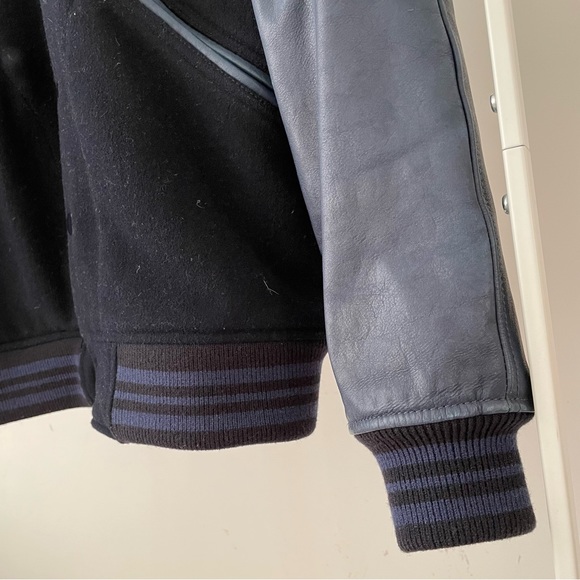 Gap Leather Wool Varsity Jacket - Picture 5 of 14